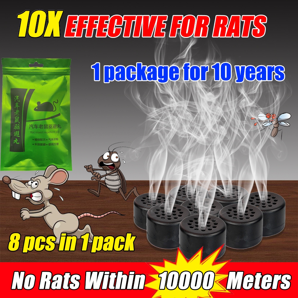 Valid For 15 Years Rat Killer Rat Repellent mothballs for rats Keep Rat
