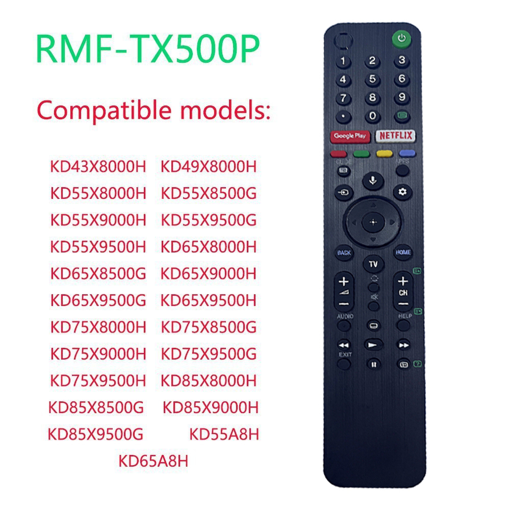 Genuine Remote Control SONY LCD TV Remote Control with Voice RMF-TX500P ...