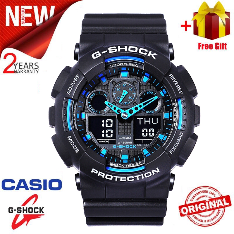 (Ready Stock) Original G Shock GA110 Men Sport Watch Dual Time Display ...