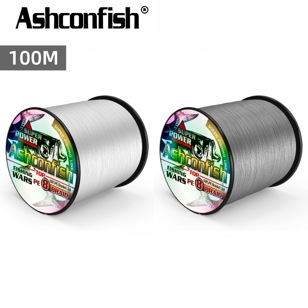 Fishing Wire Ashconfish Super Strong Braided Fishing Line
