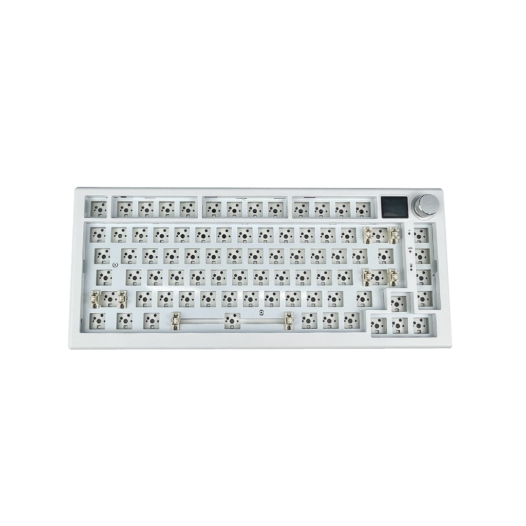 XJ80 Mechanical Keyboard With Display Screen 3 Mode 75% Layout Hot ...