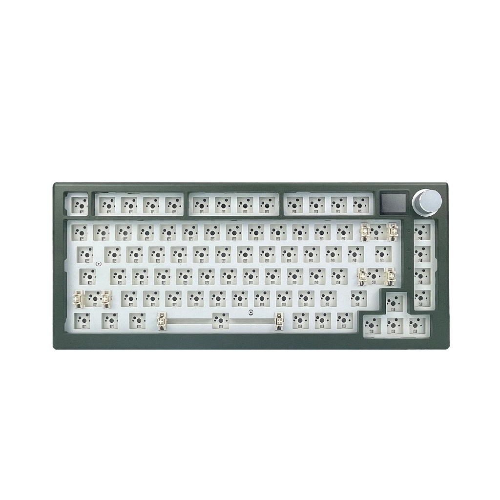 XJ80 Mechanical Keyboard With Display Screen 3 Mode 75% Layout Hot ...