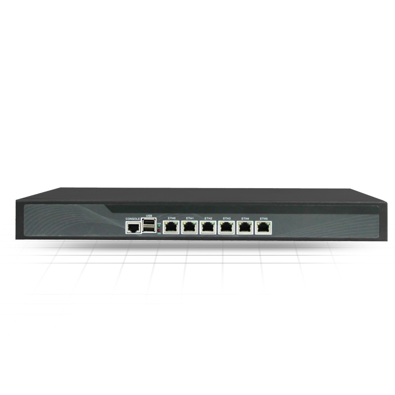 1U Rackmount Firewall Router With 6 Intel 2500m NICs Intel Core i3 ...