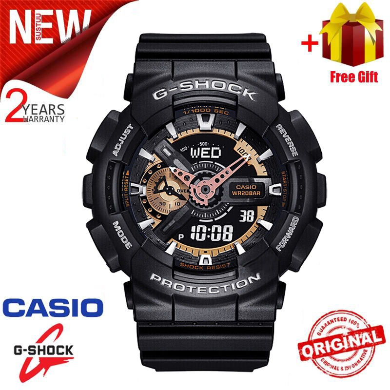 (Ready Stock) Original G Shock GA110 Men Sport Watch Dual Time Display ...