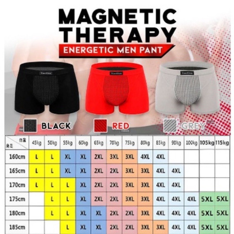 2024 THERAPY HEALTH CARE BOXER Therapy Underwear