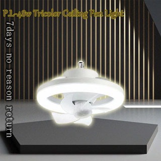 【COD Warranty】2 in 1 Led Ceiling Fan With Light With Remote Control 48W ...