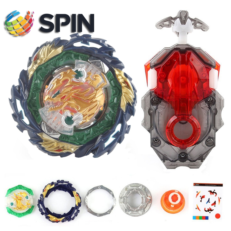 Beyblade B-185 Vanish Fafnir With B-184 Lr Custom Launcher Set Beyblade 