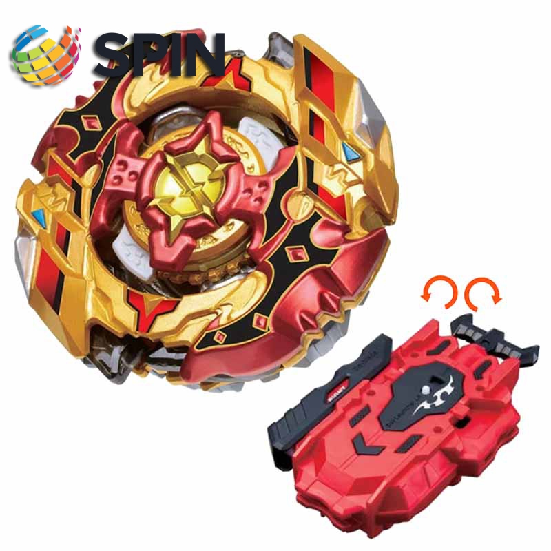 Beyblade B-128 Cho-z Spriggan with B-88 LR String Launcher Set Beyblade ...