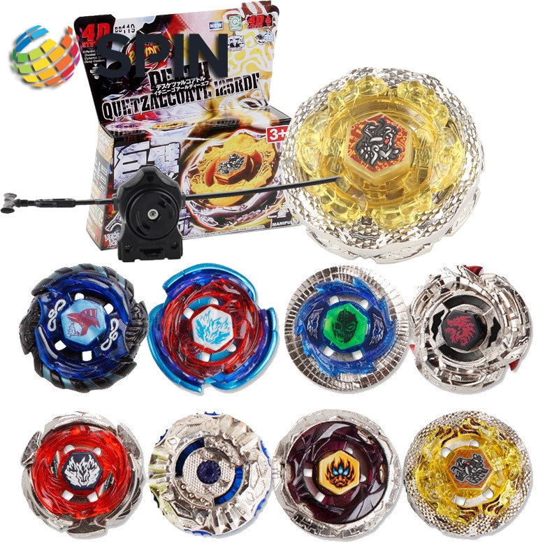 Beyblade Bb122 Bb128 Bb105 Metal Fusion Beyblade Galaxy Fury 4d System 