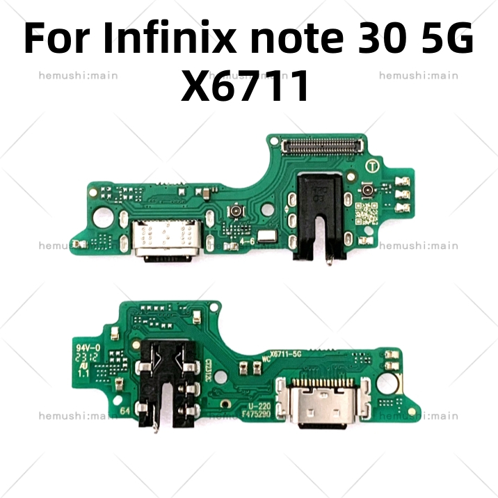 USB Charging Board For Infinix note 30 5G X6711 USB Charger Jack Port ...