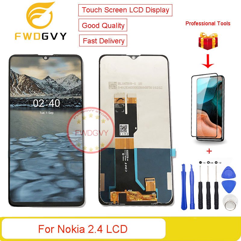Picture of 6.5 inches For Nokia 2.4 Front LCD Display Touch Screen Digitizer Lcds ...