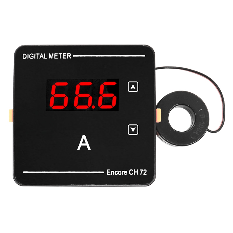 Square AC0-120A Digital Display Ampere Meter 72*72mm Ammeter CH72 ...