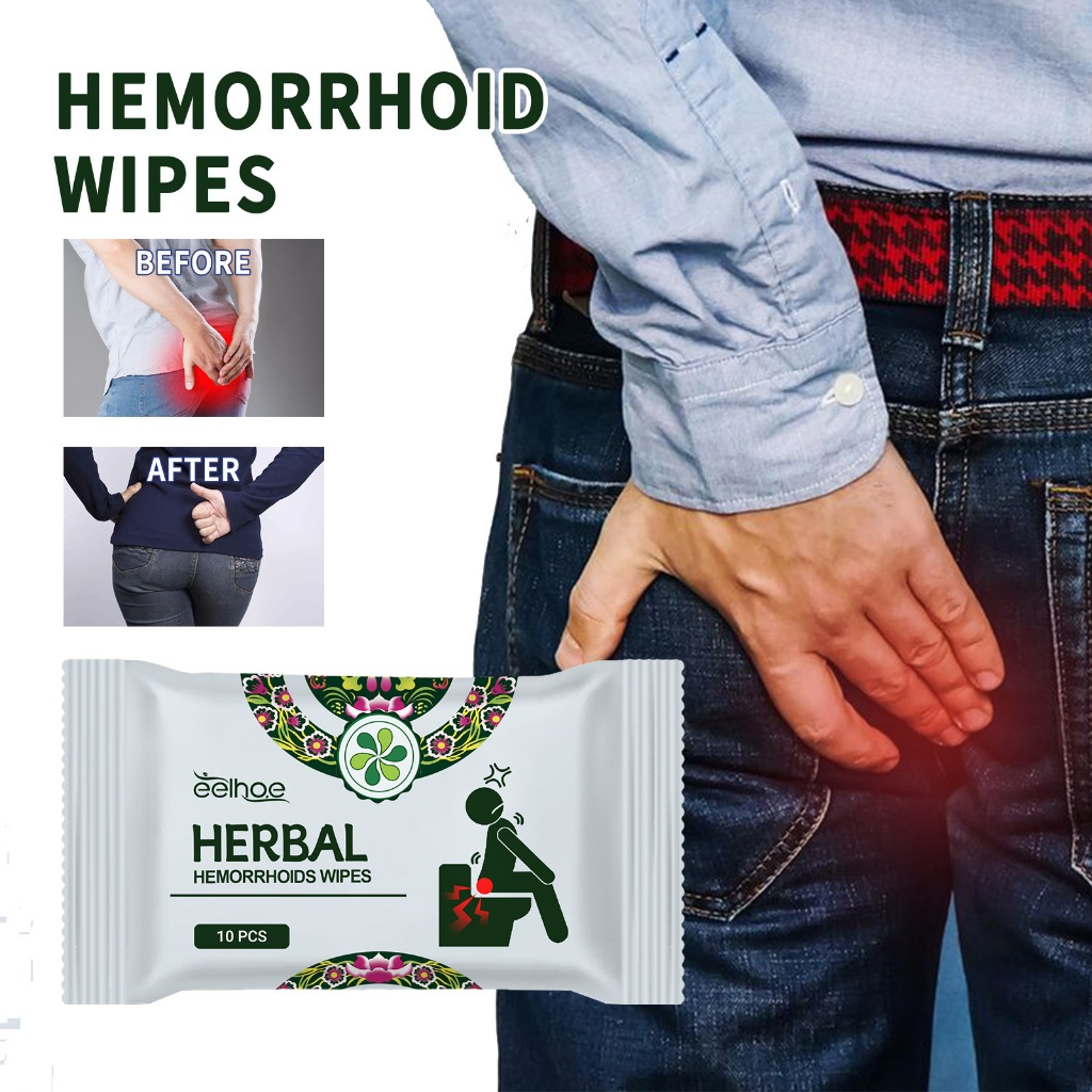 Eelhoe Hemorrhoid Wipes Relieve Perianal And Itching