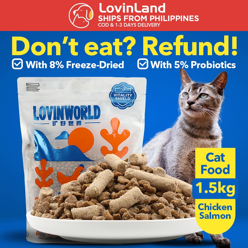 LovinWorld Cat Dry Food High Protein Kittens Complete Food for All