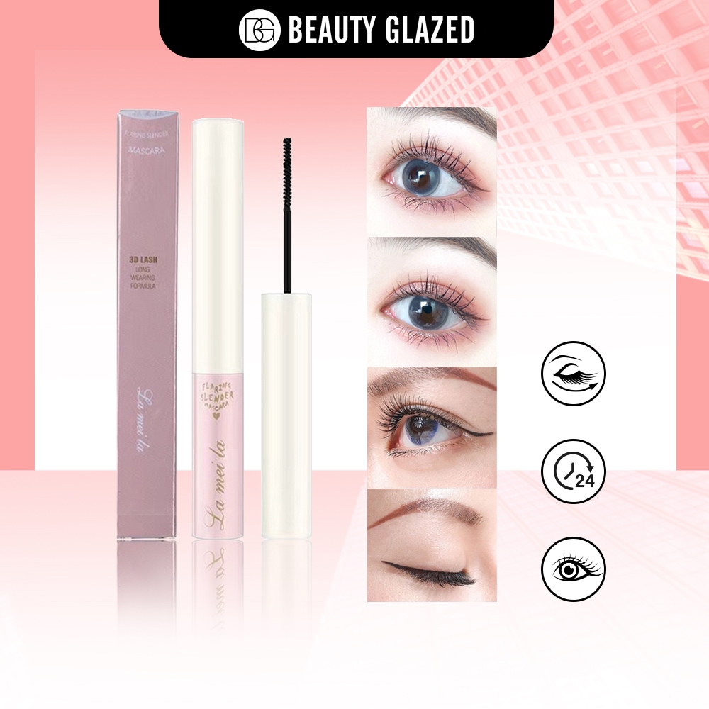 BEAUTY GLAZED Mascara Waterproof Volumizing Curling Smudge-proof ...