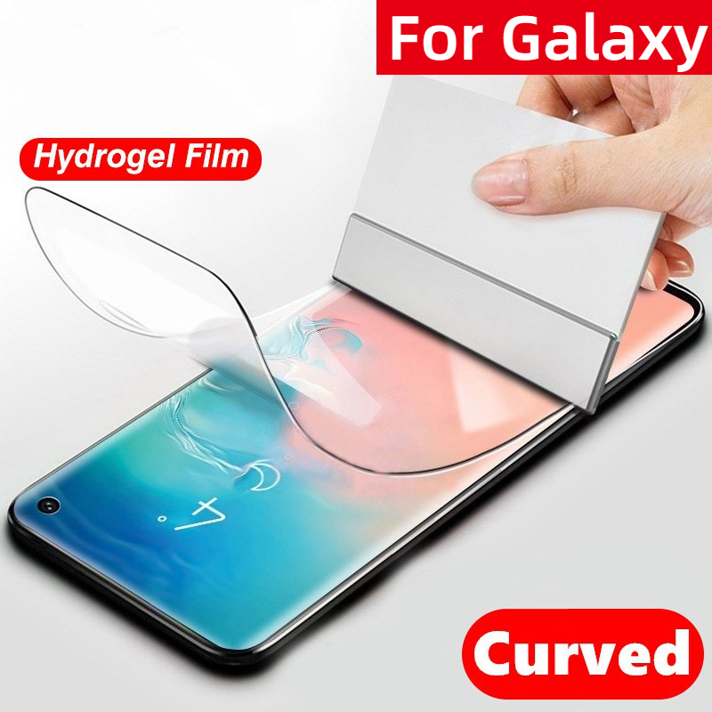 Full Curved Screen Protector Hydrogel Film For Samsung Galaxy S26 S25 ...