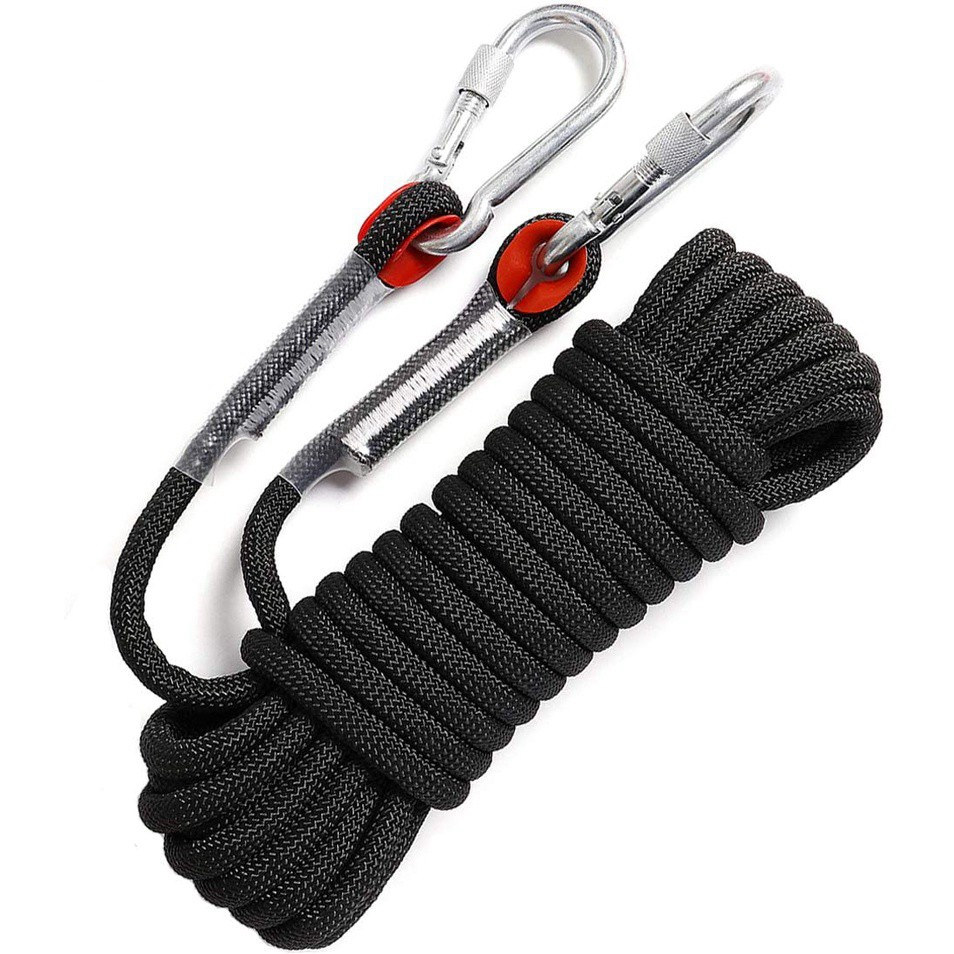 Static Rope 8MM Static Rescue Rope 10-200M - Tree Climbing Fire Escape ...