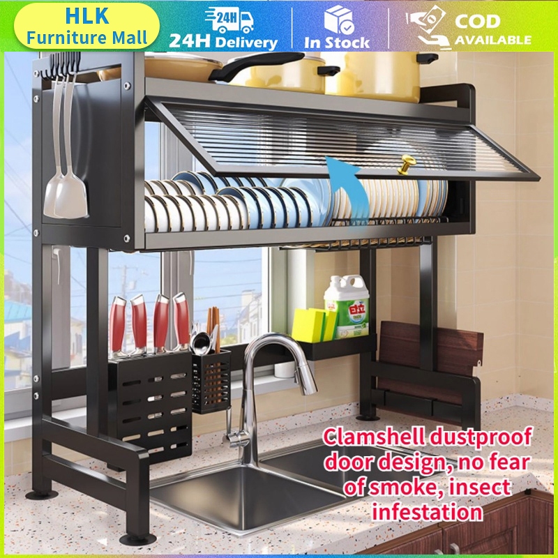 【Spot COD】 Dish Rack Dish Organizer Dish Organizer Kitchen Organizer ...