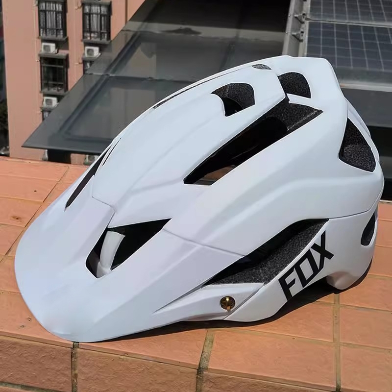 2024 New FOX Mtb road bike helmet mountain bike half helmet AM greenway off road riding helmet integrated safety helmet