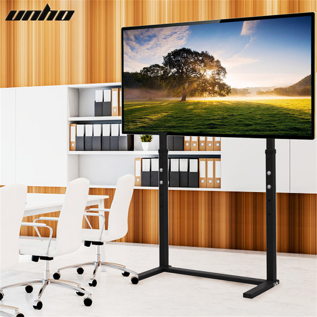 Free Standing Floor TV Stand Height Adjustable for 3265 inch Flat Screen TVs up to 88lbs LED