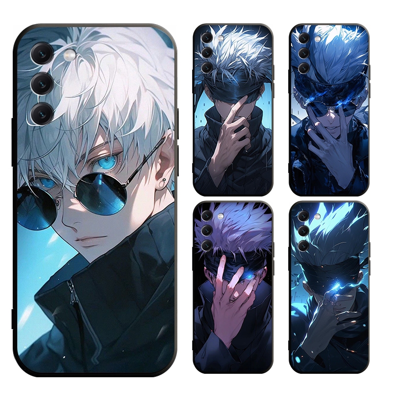 Samsung S22 S23 S24 PLUS PRO ULTRA FE Cover For Jujutsu Kaisen Gojo ...