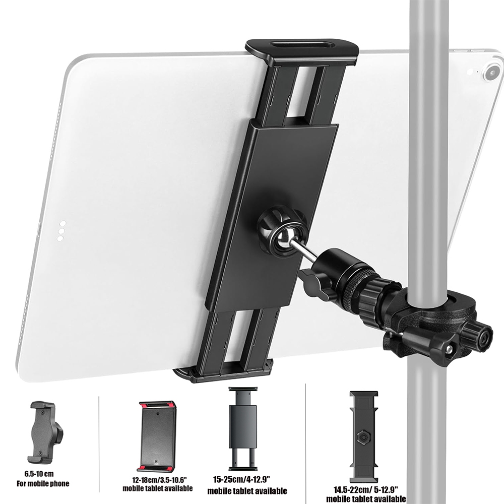 Kindle Stand Universal Tablet Desktop Holder For Microphone Stand