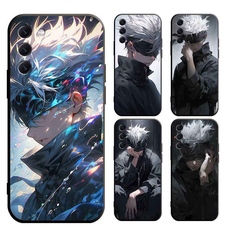 Samsung S22 S23 S24 PLUS PRO ULTRA FE Cover For Jujutsu Kaisen Gojo ...