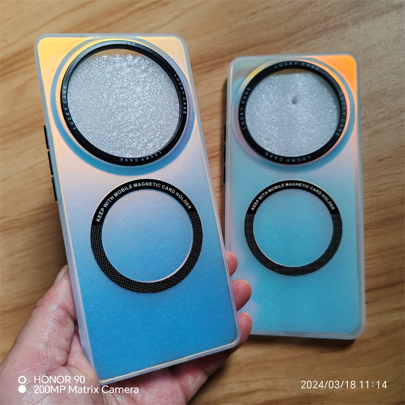 Gradient Magnetic IMD Case For Huawei Pura70 Honor Magic 7 6 5 200 X9C ...
