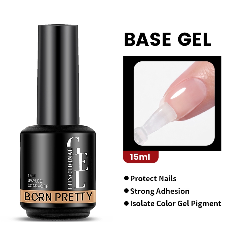 Born Pretty 6 In 1 Nail Glue Blooming Gel Strengthener Extension Base