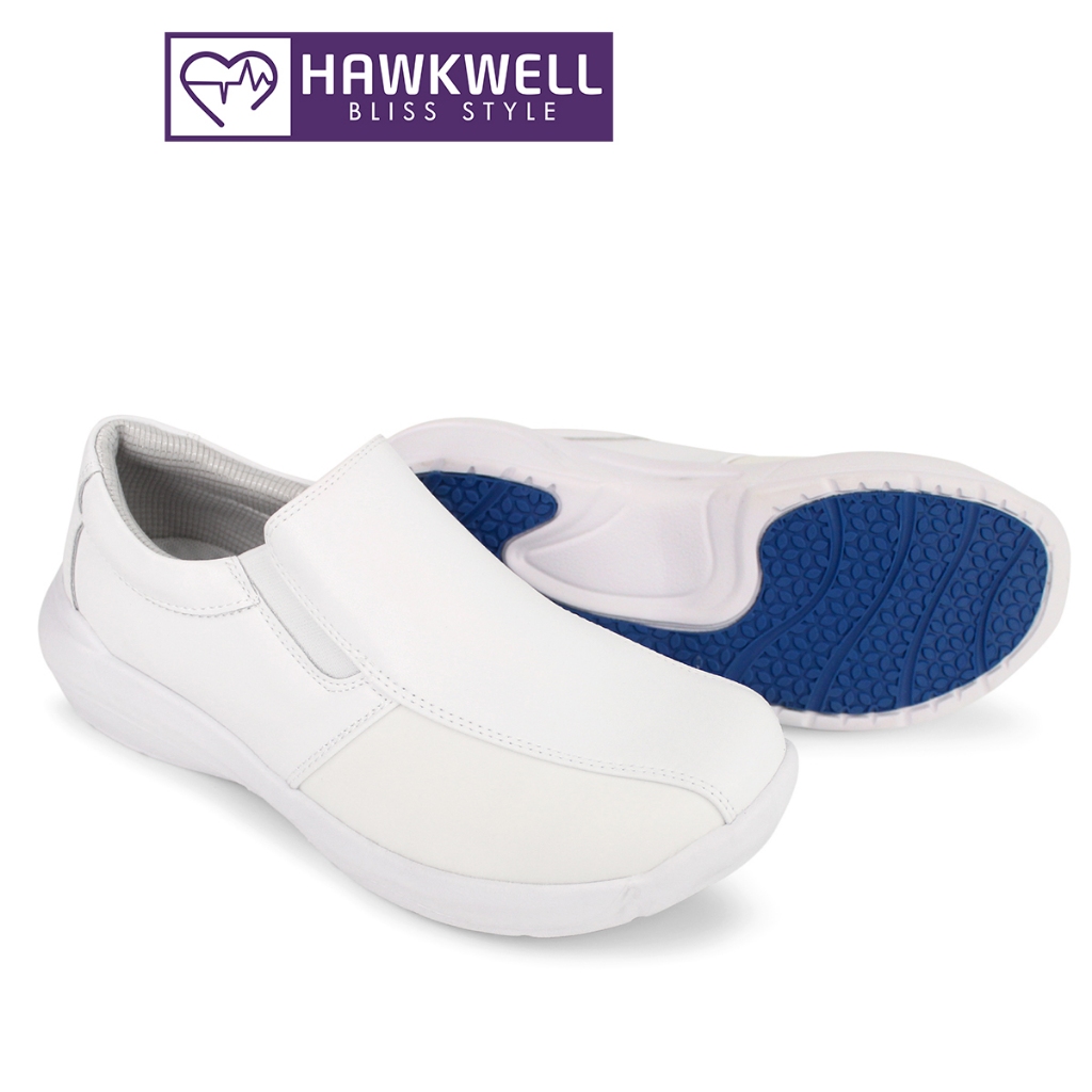 Scarpe Da Ginnastica Oxypas Oxysport ‘Sunny’ – Antiscivolo, Antistatiche, In Pelle Bianca/lilla, Taglia 4 UK (37 EU), Per Personale Sanitario E Non