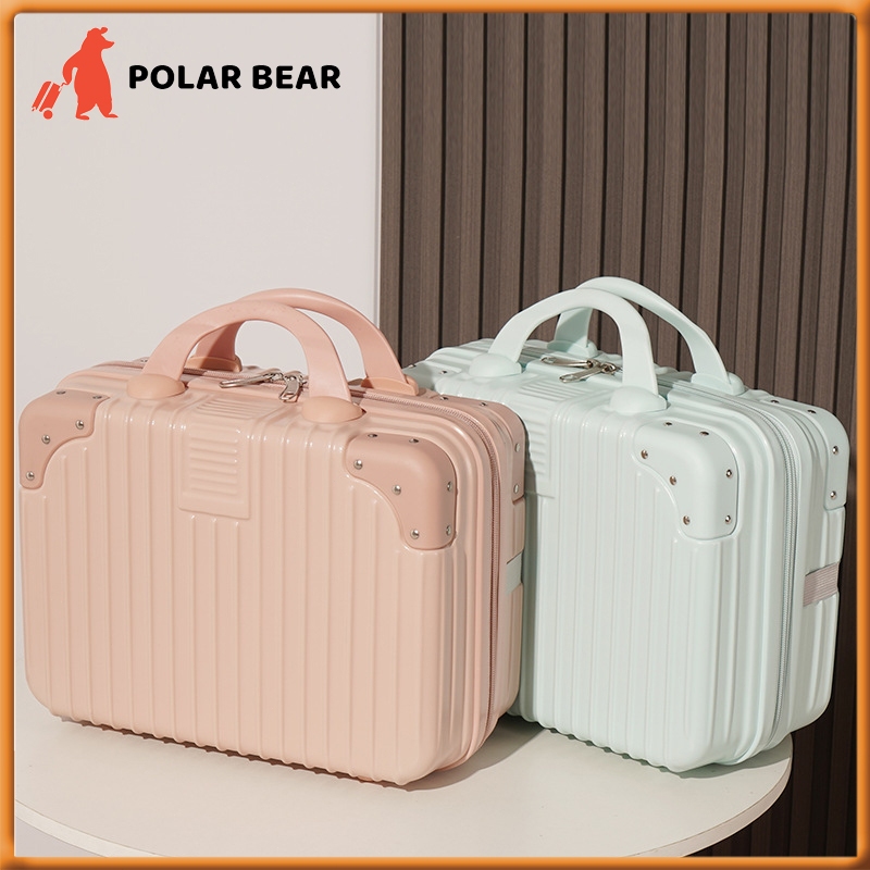 14 Inch Luggage Bag Hand Luggage Cosmetic Bag Makeup Box Mini Cute  Waterproof Box