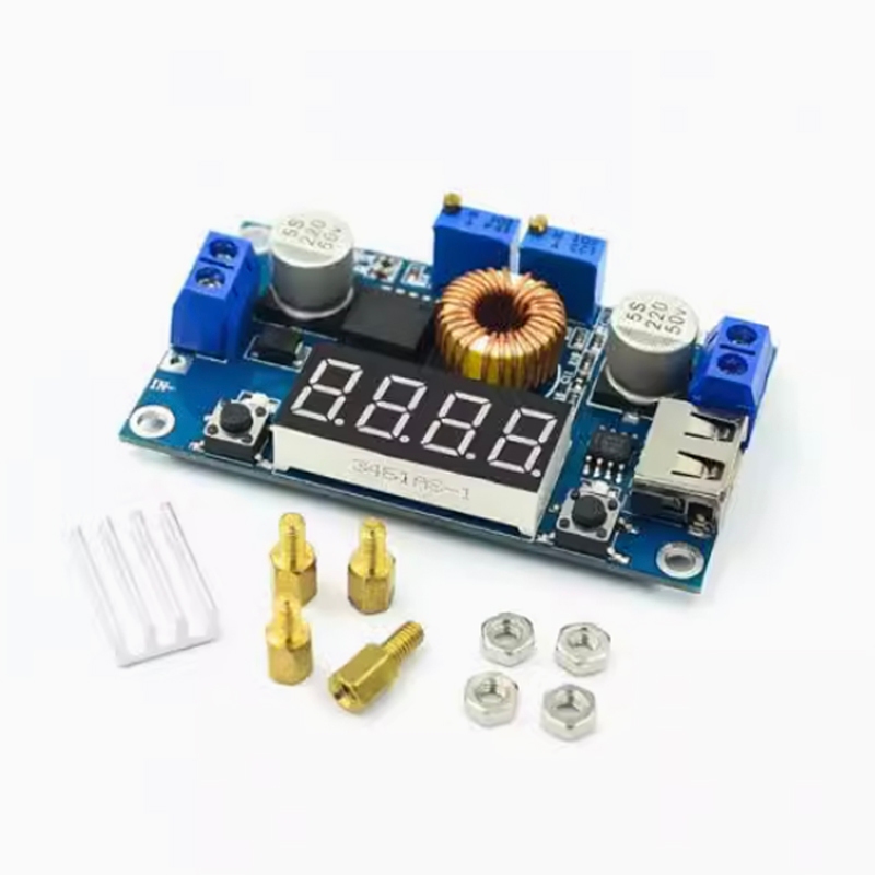 DC-DC 5A XL4015 Digitale LED Drive Caricatore di Batteria Al Litio Modulo CC /CV USB Step Down Buck Converter Con Voltmetro amperometro