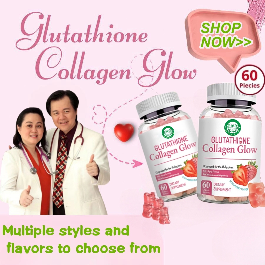 Mostin GLOW Glutathione Glow Collagen Gummies Anti-Aging Whitening Skin ...