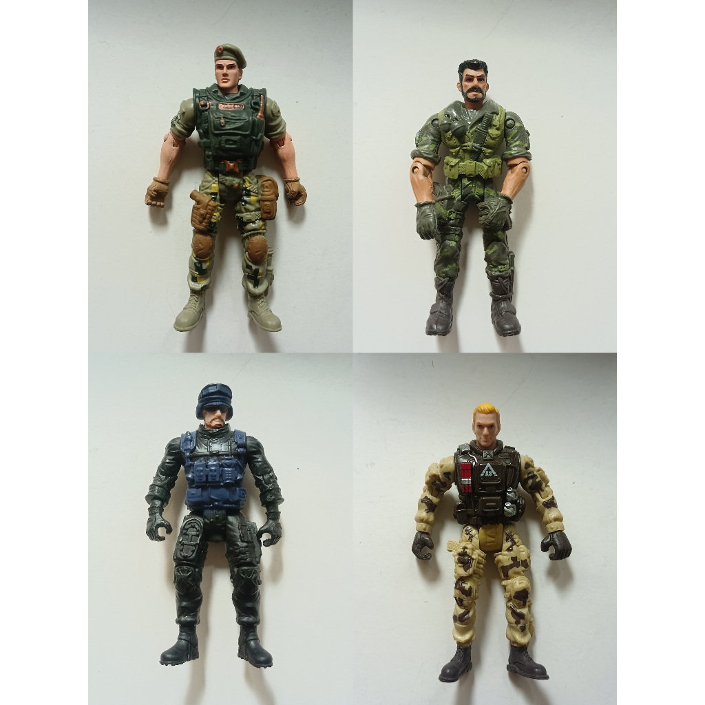 Lot De 15 Soldats De Collection – Marques Diverses (GI Joe, Lanard...)