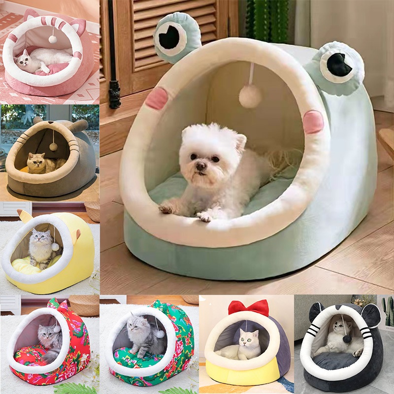 Cat Bed Removable Washable Cat House Warm Comfortable Pet Dog Bed Pet Nest