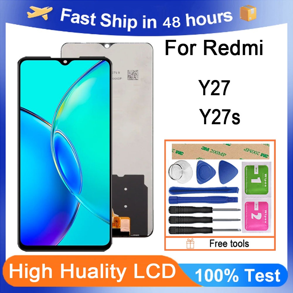 Original Vivo Y27 Y27s LCD Display Touch Screen Replacement | Shopee ...