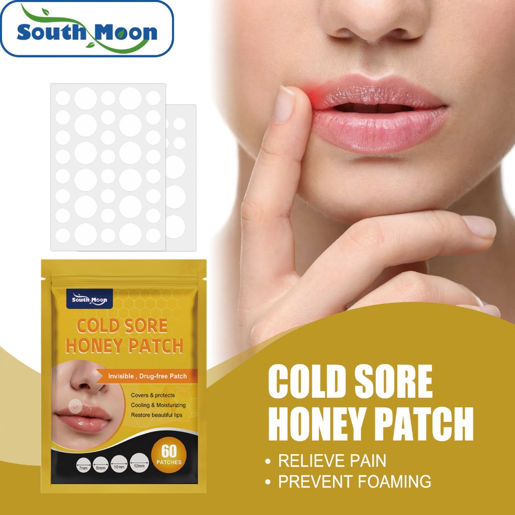 South Moon Mouth Blister Patch Relieves Shrinkage around Lips Granular ...