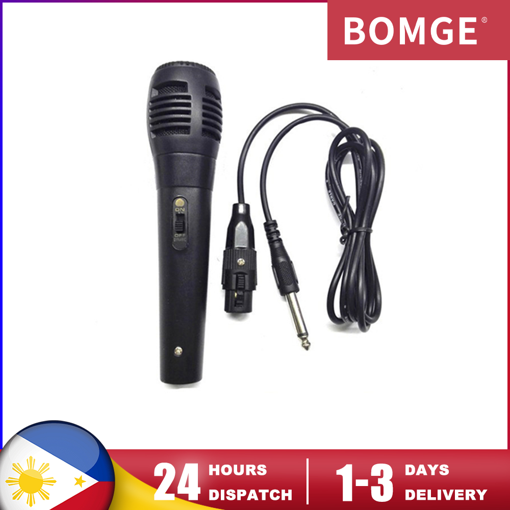 Cardioid Dynamic Wired Microphone,Professional Audio Vocal Karaoke ...