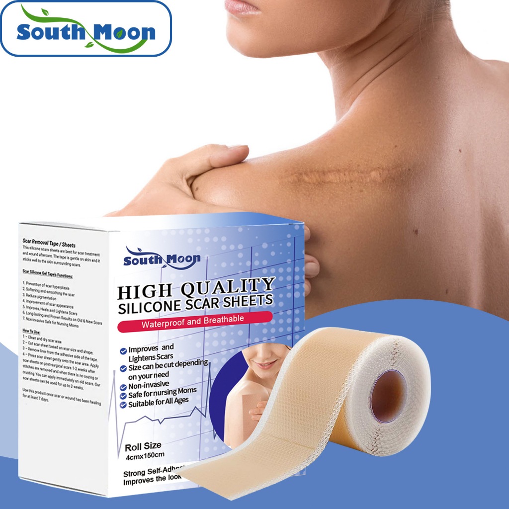 South Moon Silicone Scar Patch Fades Scars Pregnancy Surgery Scars ...