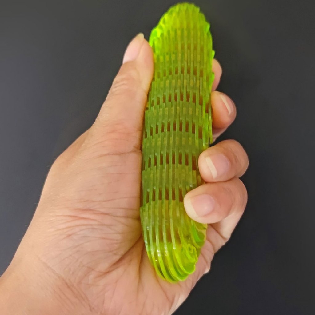 Worm Unpacking Morphing 2024 Worm Big Fidget Toy Six Sided Pressing Stress Relief Squishy Worms 2795