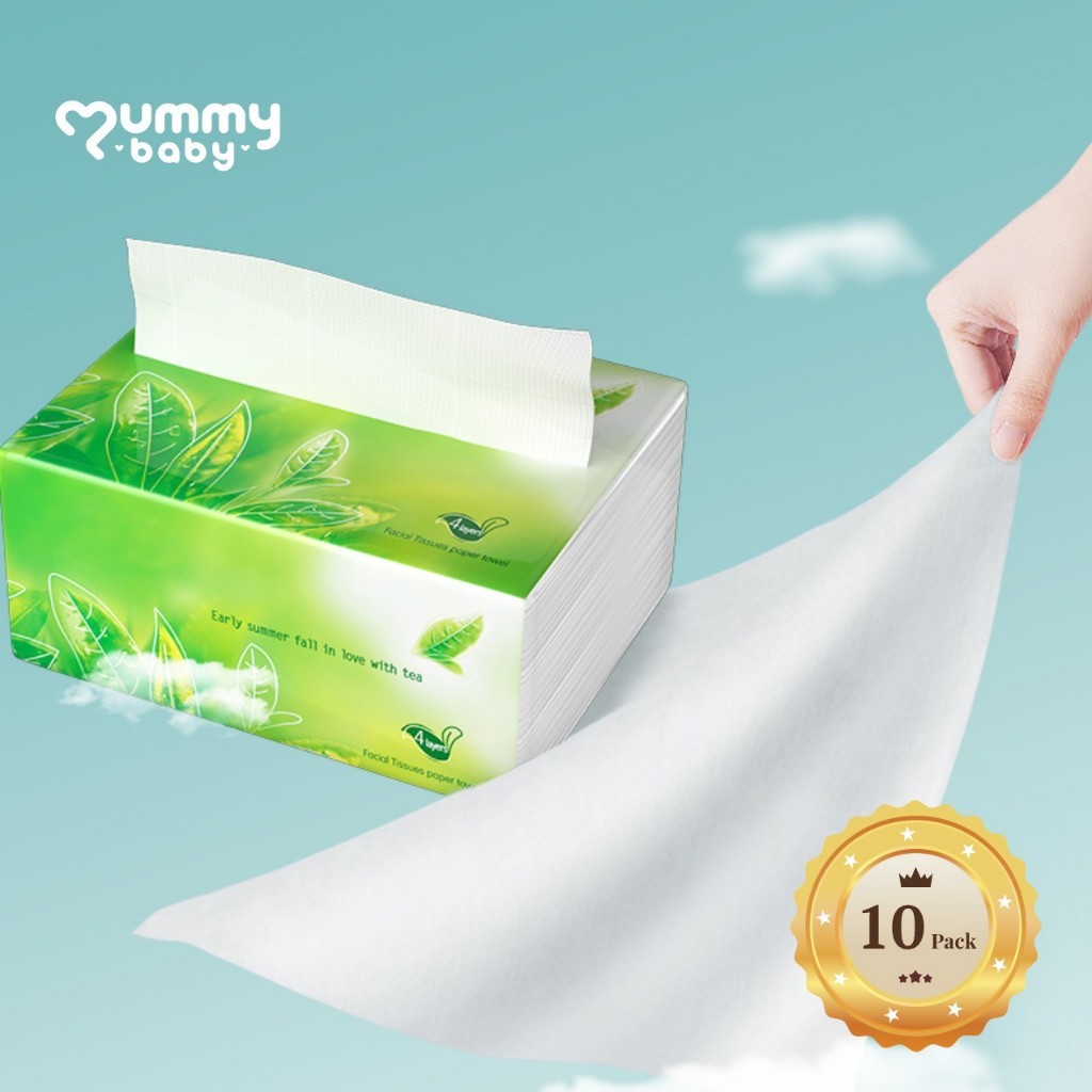 10 Packing Tissue Facial Tissue Order Tissue 4-Ply Facial Tissue Car ...