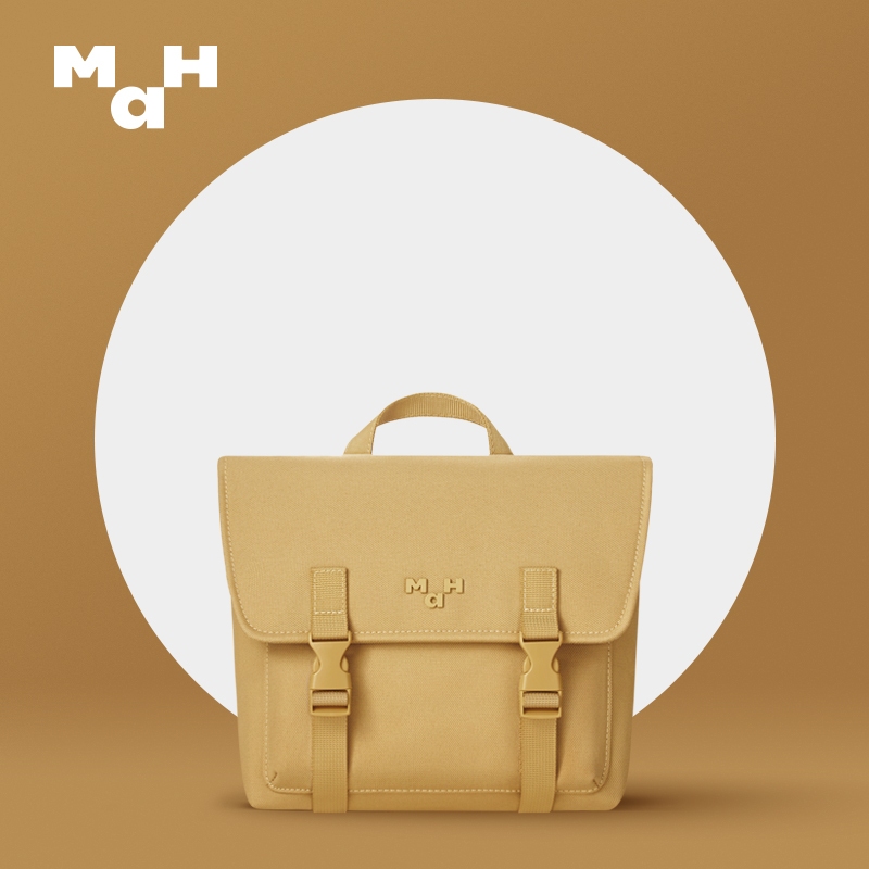 MAH 3009 Oli Rattan Yellow Mini Trendy Backpack Waterproof Protection 7 ...