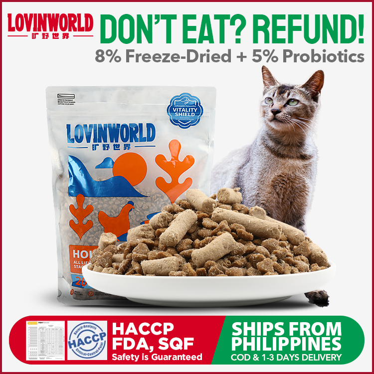 LovinWorld Cat Dry Food High Protein Kittens Complete Food for All ...