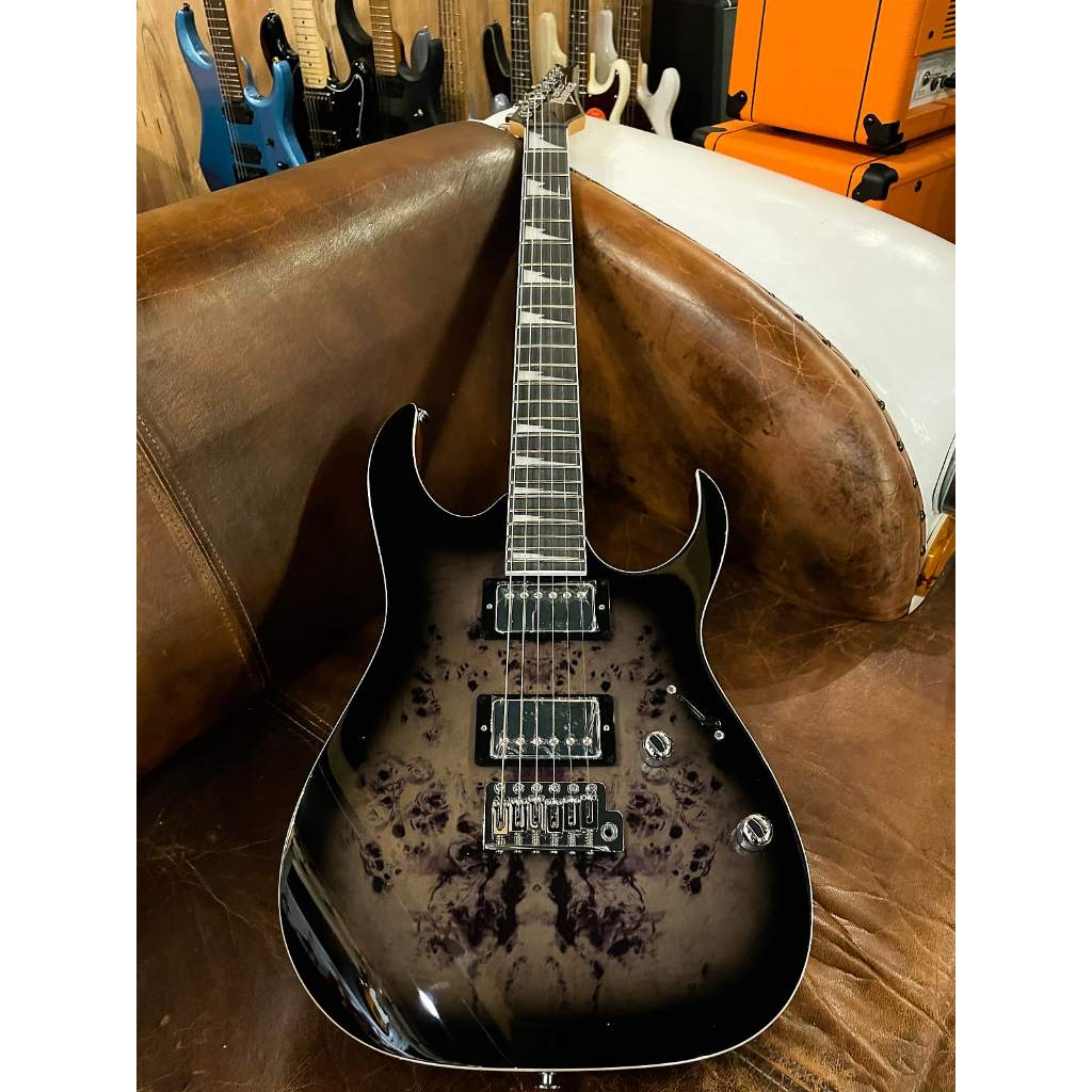 IBANEZ GRG220PA1 BKB GIO ELECTRIC GUITAR | Shopee Philippines