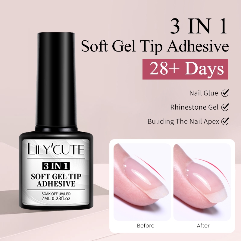 Born Pretty 6 In 1 Nail Glue Blooming Gel Strengthener Extension Base