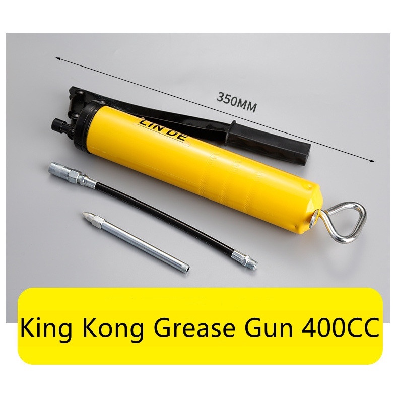 Professional Lever Action Grease Gun Kit 600cc Pressure Rod Type Manual ...