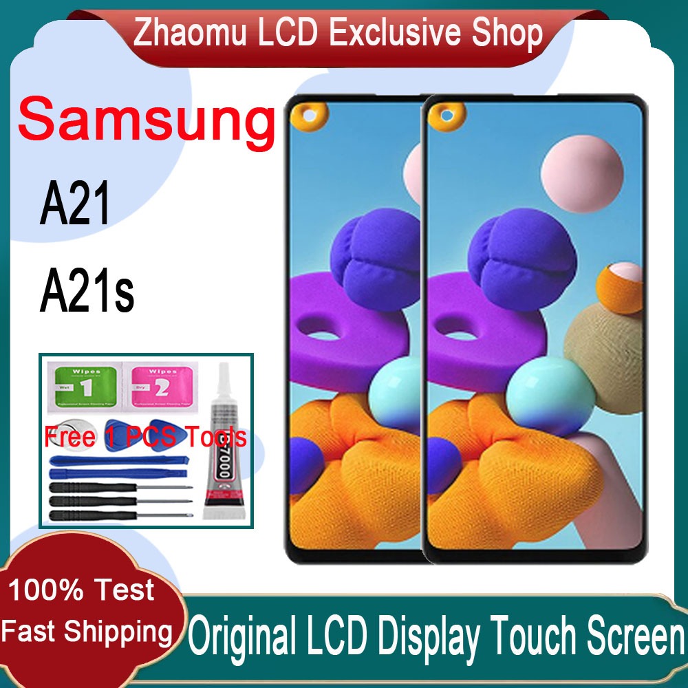 For Samsung Galaxy A21 A21s LCD Display Touch Screen Replacement ...