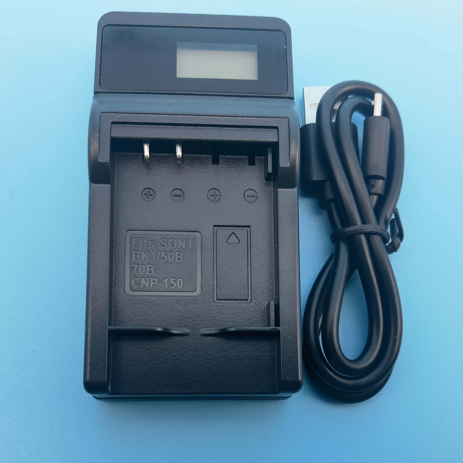 For Sony BK1/50B/70B/CNP150 battery charger For Sony dscw190 w180