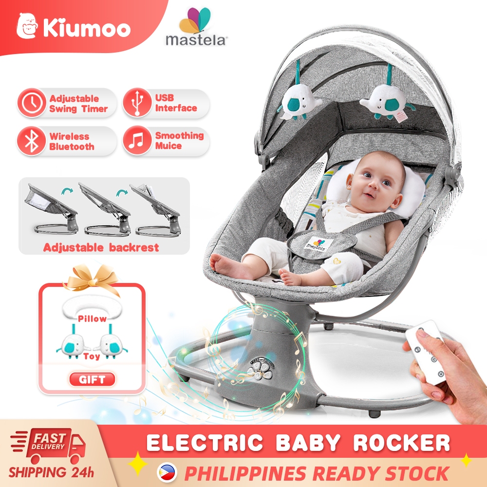 Mastela Baby Electric Rocking Chair Smart Bluetooth Music Rocking