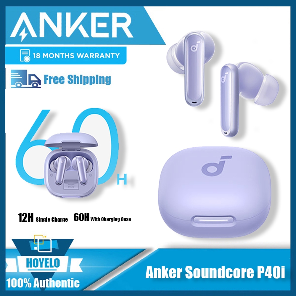 Anker Soundcore P40i wireless noise cancelling earphones in ear